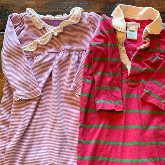 4 Ralph Lauren rompers - Picture 2 of 3